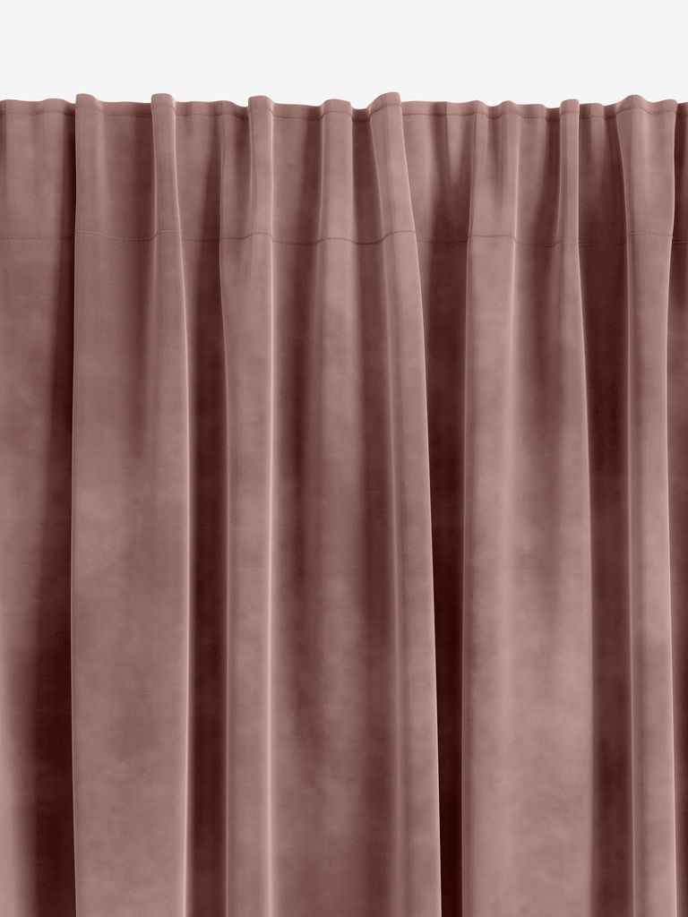 AUSTRA AUSTRA záves 1x140x300cm zamatová svetloružová