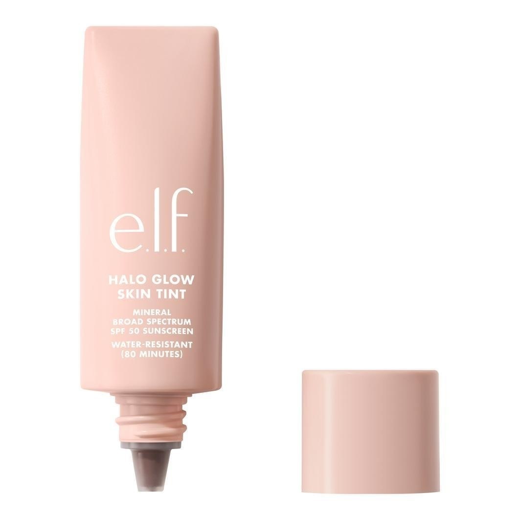 „elf Cosmetics“ makiažo pagrindas „Halo Glow Skin Atspalvis“ SPF50 – 30 ml