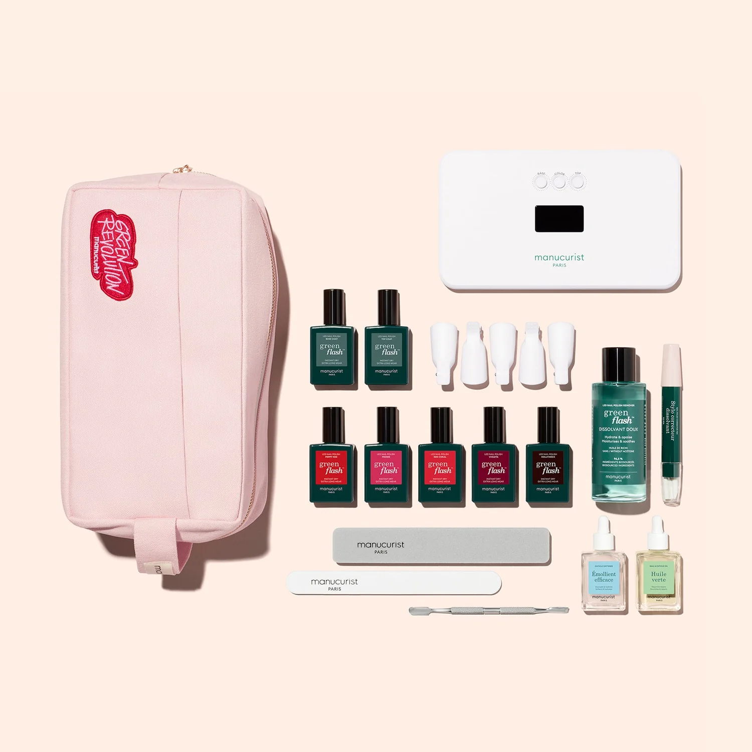 Semi-permanent LED Green Flash™ Trousse Super Addict