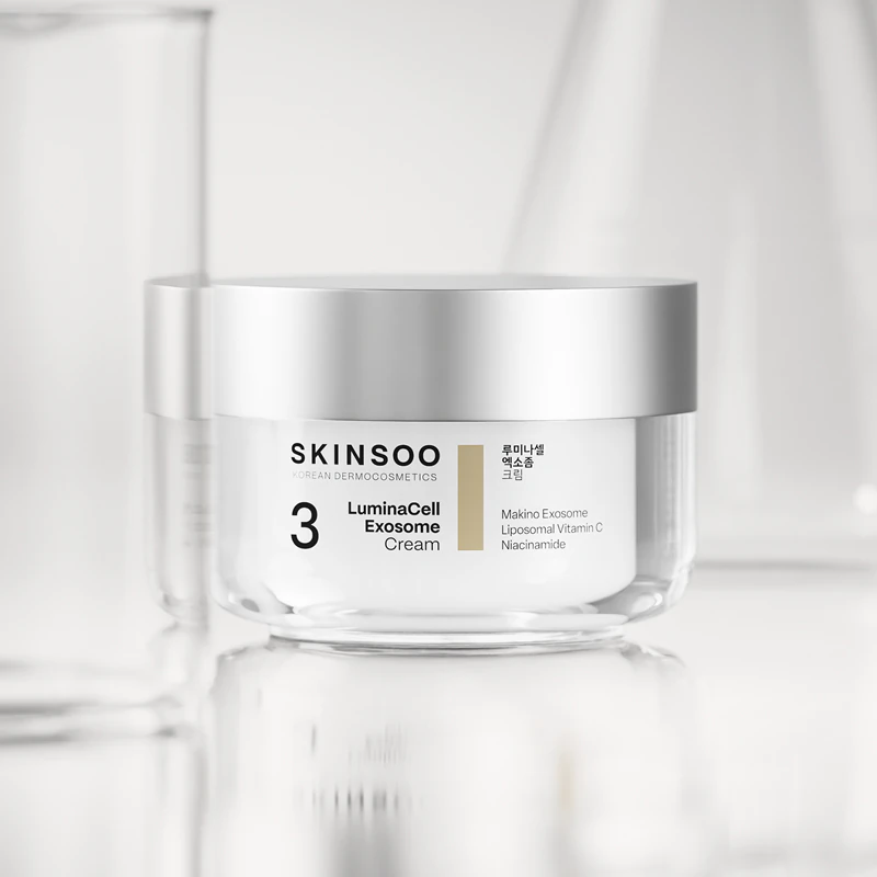 Creme Facial Iluminador LuminaCell Exosome da SKINSOO