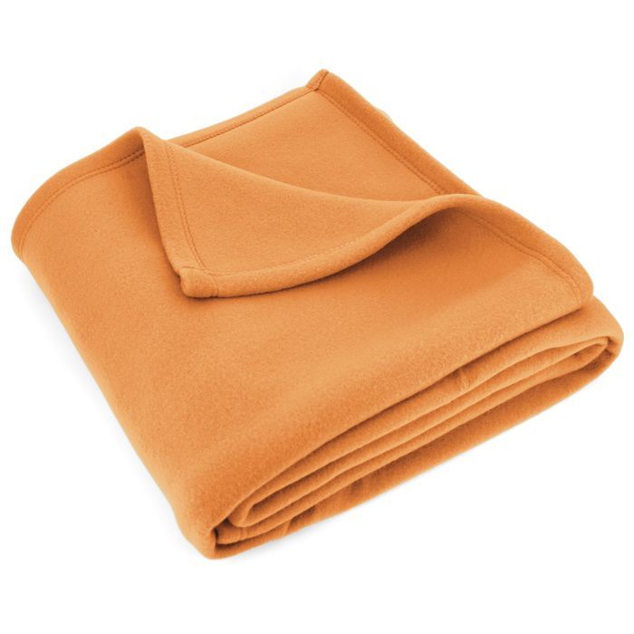Couverture polaire 220x240 cm Isba Miel 100% Polyester 320g/m2 non-feu