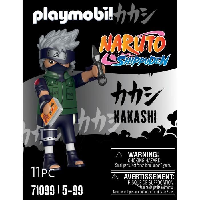 PLAYMOBIL - 71099 - Kakashi - Naruto Shippuden - 8 stuks - Meerkleurig - Gemengd