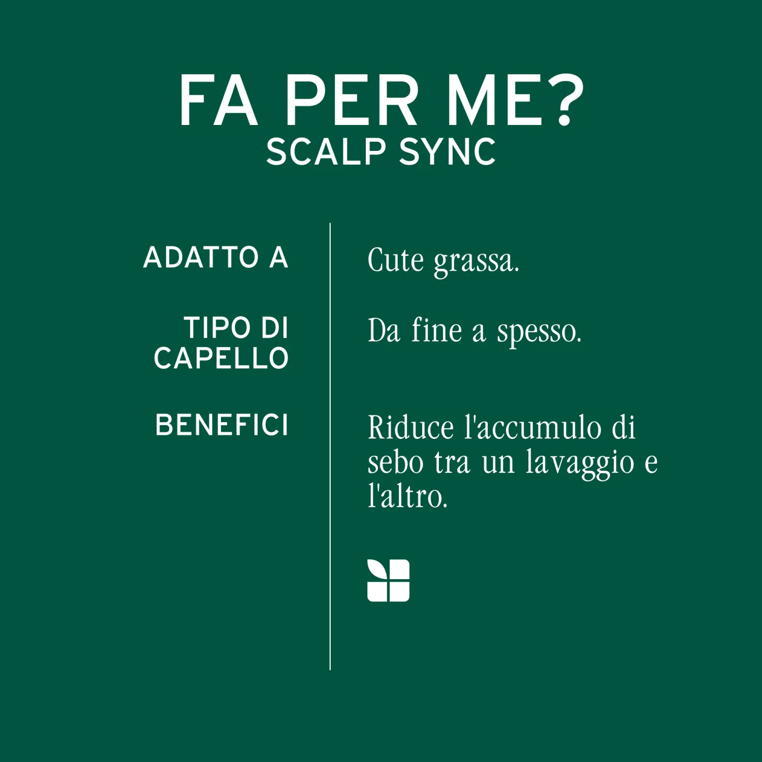 Scalp Sync Oil Balancing Serum - Olio Capelli