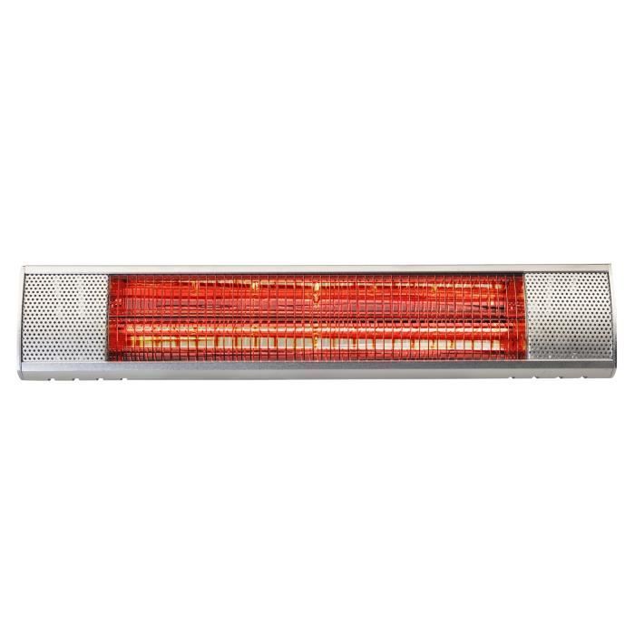 Halogen fan heater - Bimar - HR305 - 2000 W - IP65 - Aluminum - Outdoor