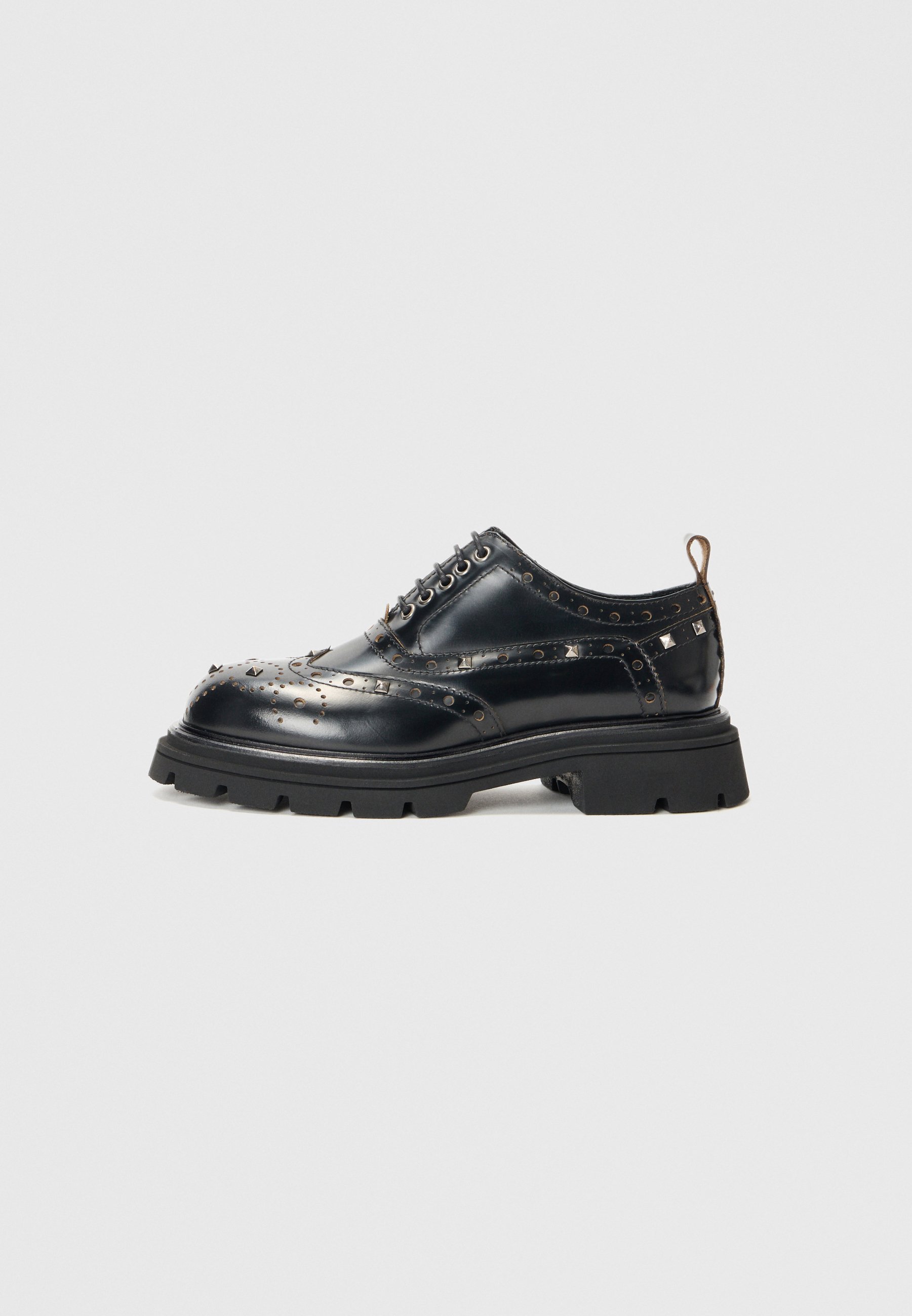De Antipode Casual veterschoenen - zwart