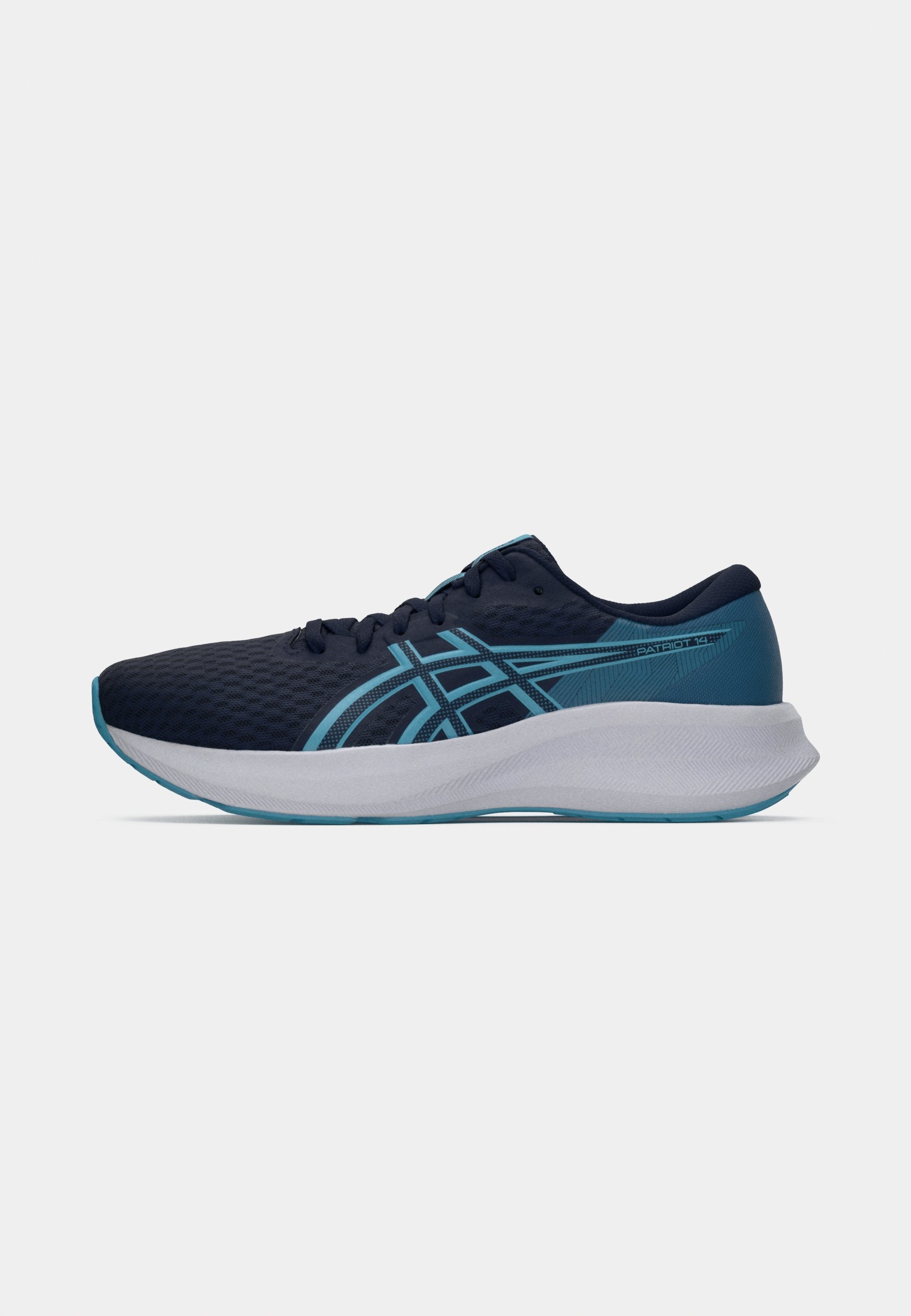ASICS PATRIOT 14 - Hardloopschoenen voor op de weg - midnight/stillwater