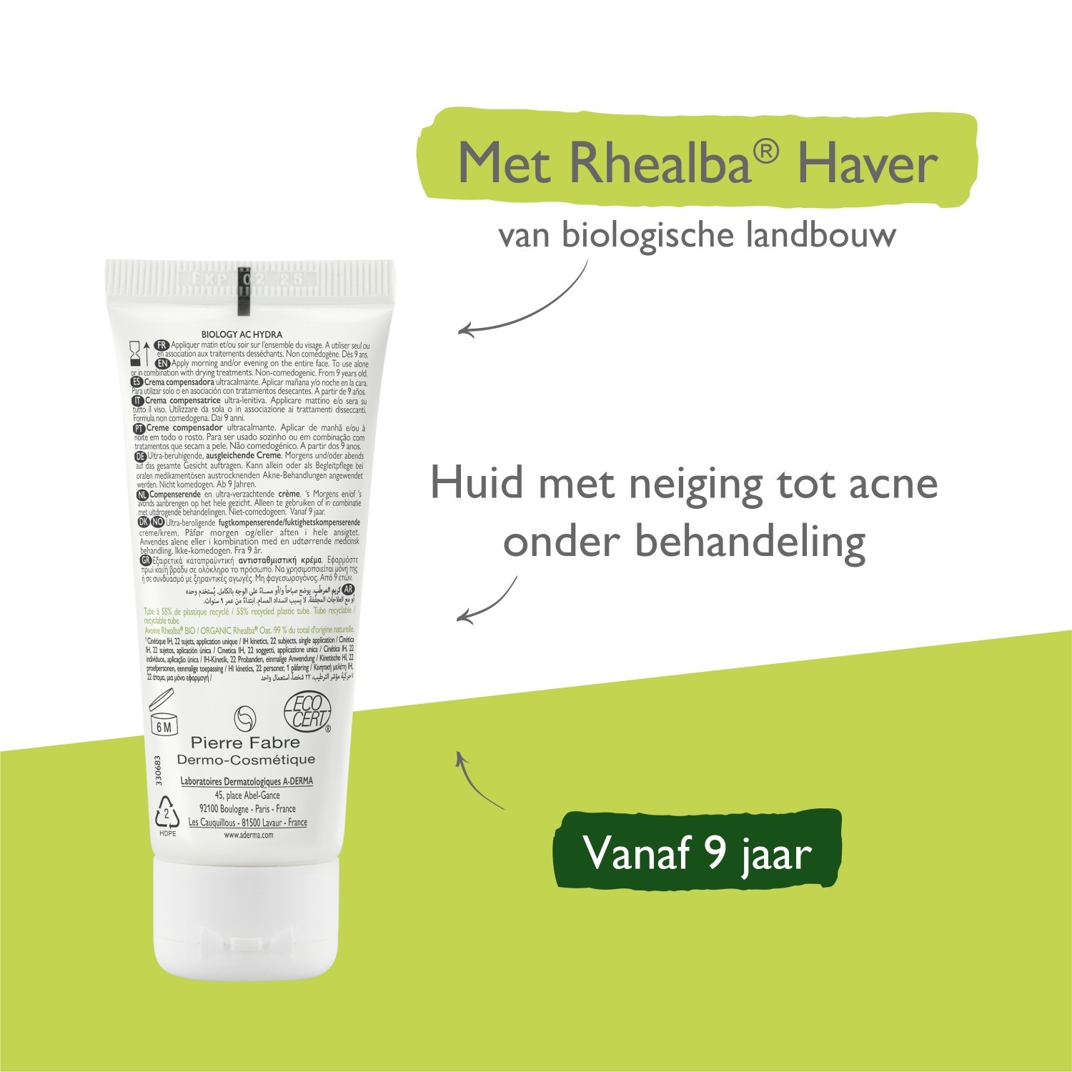 A-DERMA Biology AC Hydra Balancing Cream krema za obraz - 40 ml
