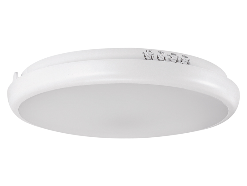 Plafon zewnętrzny Edytor LED 26,5 cm biały