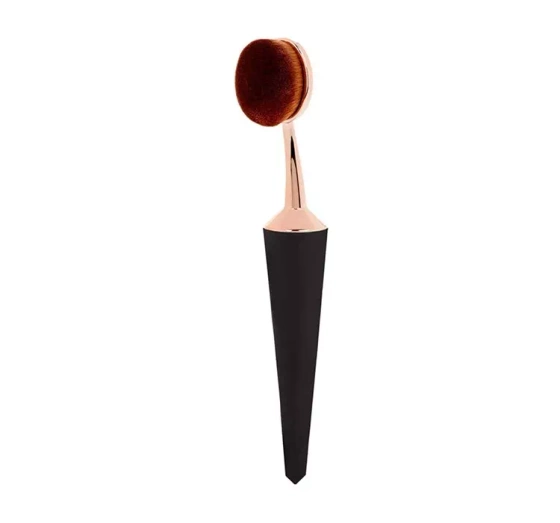 Iconic London Evo Oval owalny pędzel do makijażu Black 003