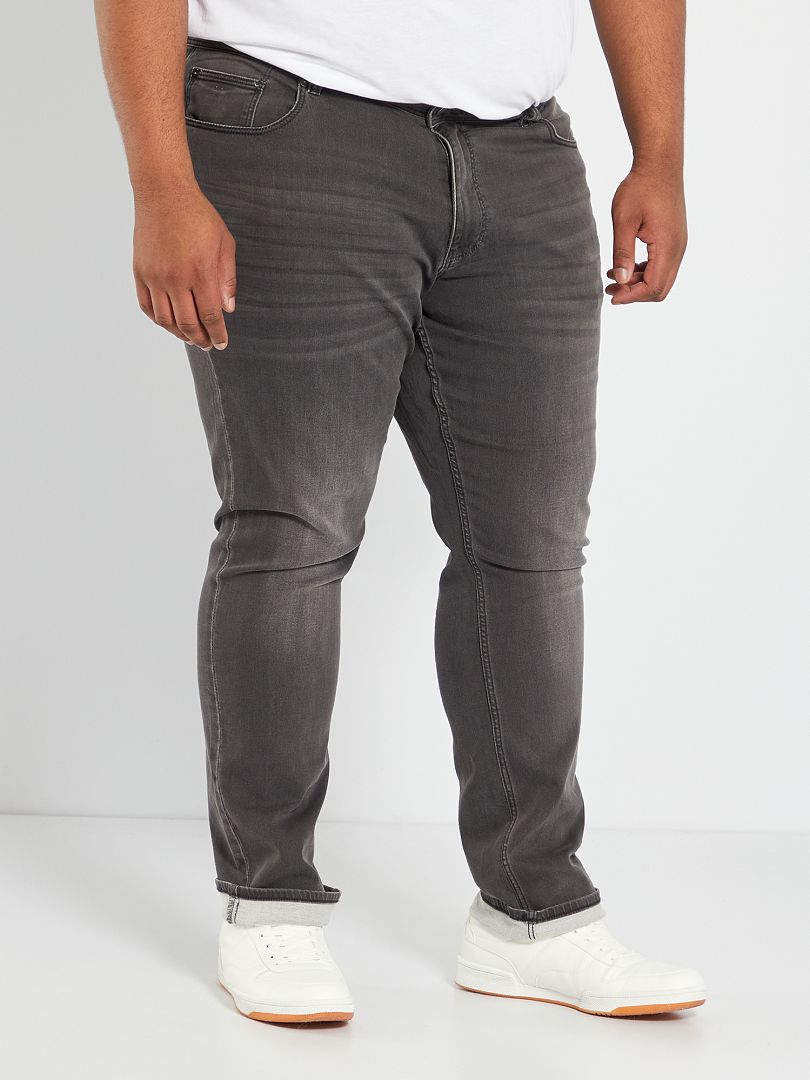 Calça jeans slim stretch - PRETA