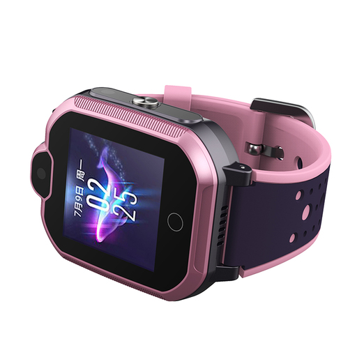 Leotec Allo 4g GPS viedpulkstenis rozā krāsā