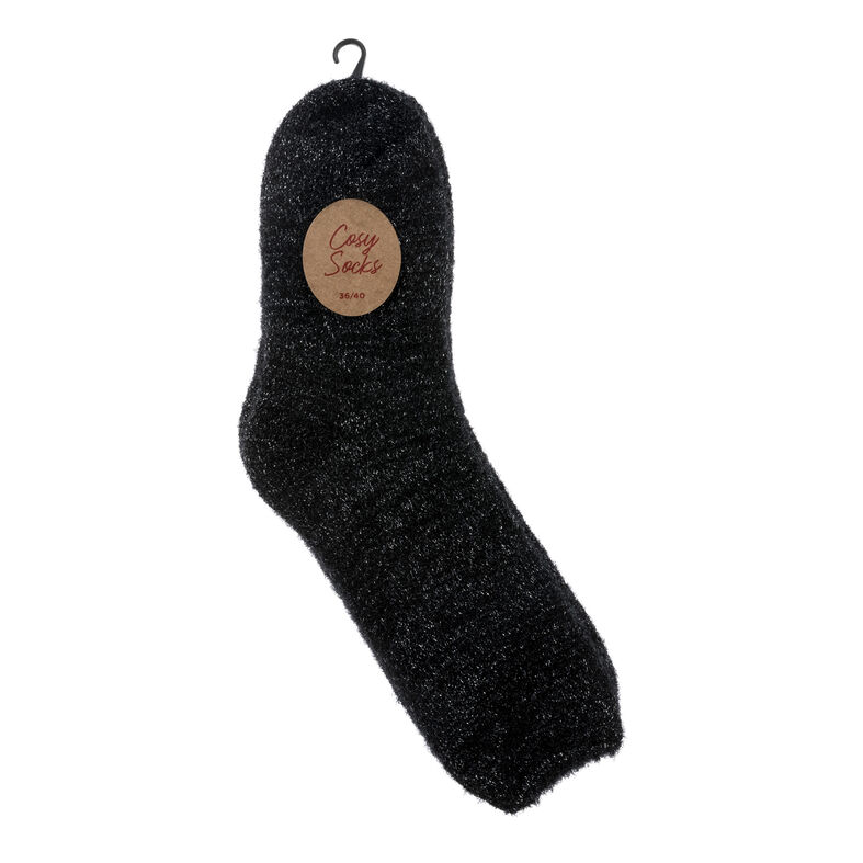 Calcetines y medias negras para mujer