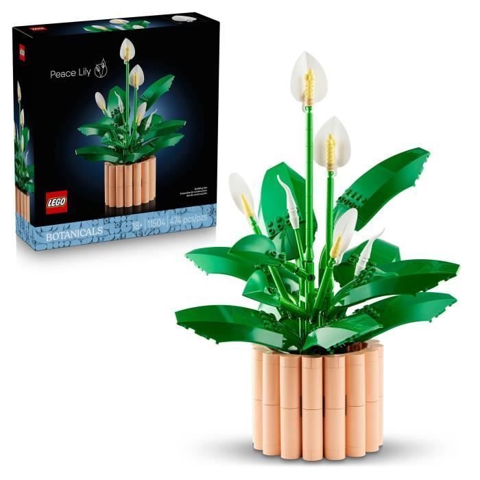 LEGO Botanicals 11504 Fiori di Luna - Set di piante artificiali per adulti - Decorazione