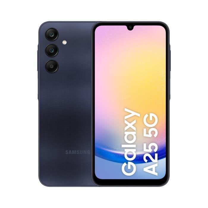 Samsung Galaxy A25 Smartphone 128 Go 5G Bleu nuit