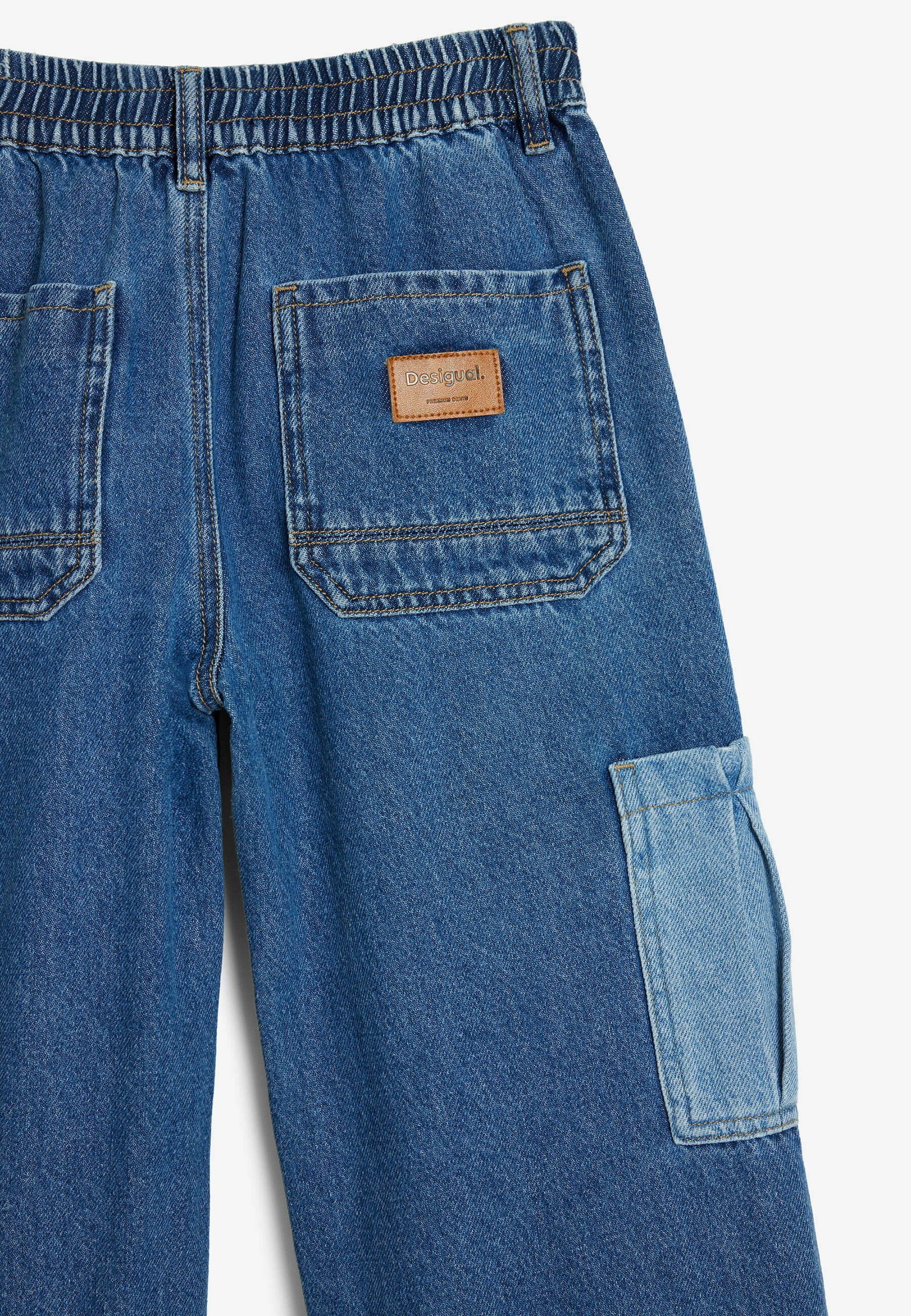 Desigual UTILITY - Jeans dalla vestibilità comoda - blu