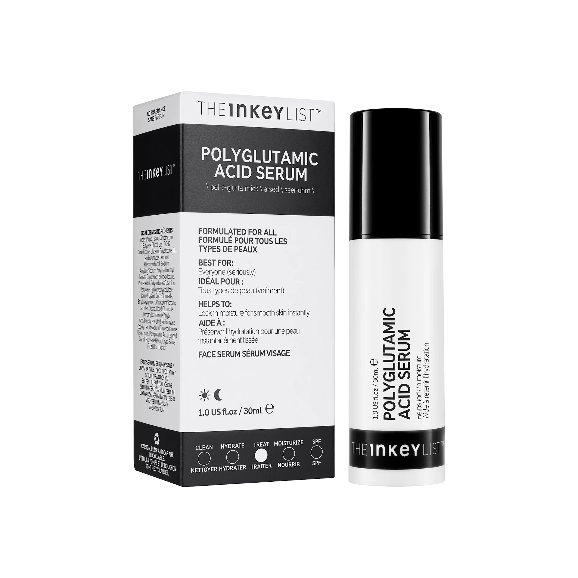 Sérum s kyselinou polyglutamovou - seznam INKEY