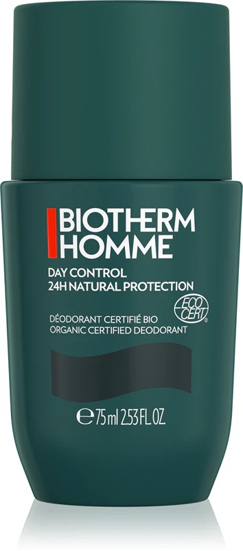 Biotherm Homme Day Control 24H Natural Protection dezodorants rullītis
