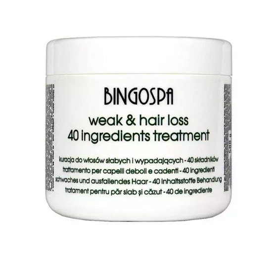 BingoSpa kuracja do włosów 40 składników 500 g