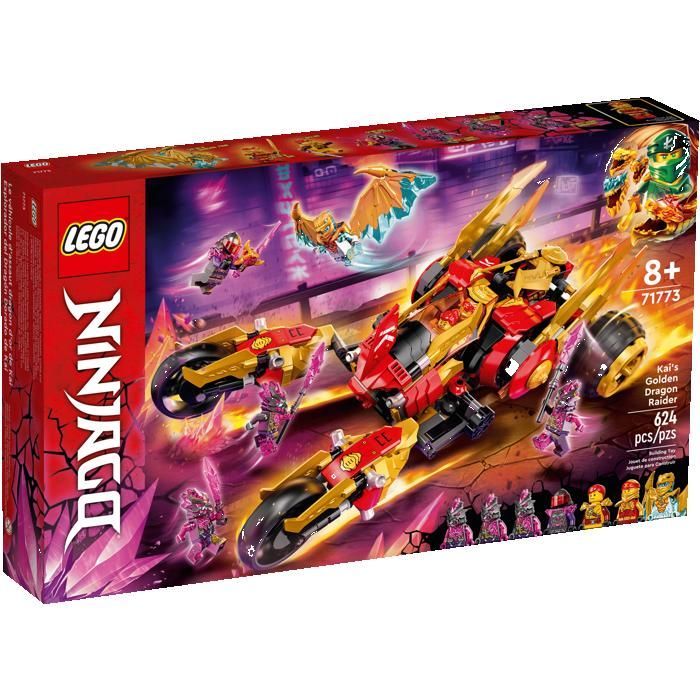 LEGO Ninjago 71773 Fuoristrada del Drago d'Oro di Kai - Regali, Giocattoli e Oggetti da Collezione 8+