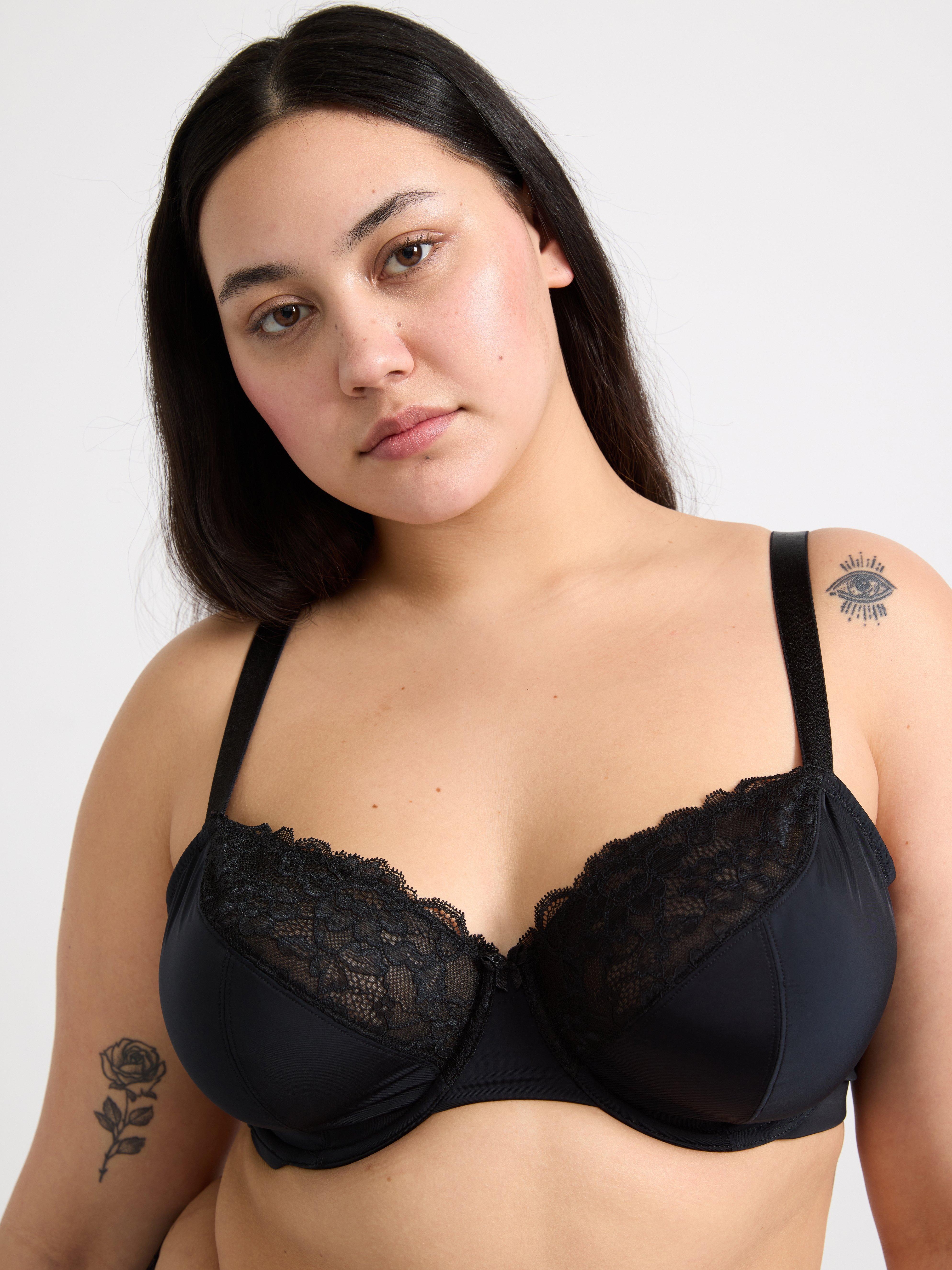 Aster ovadderad bh Black