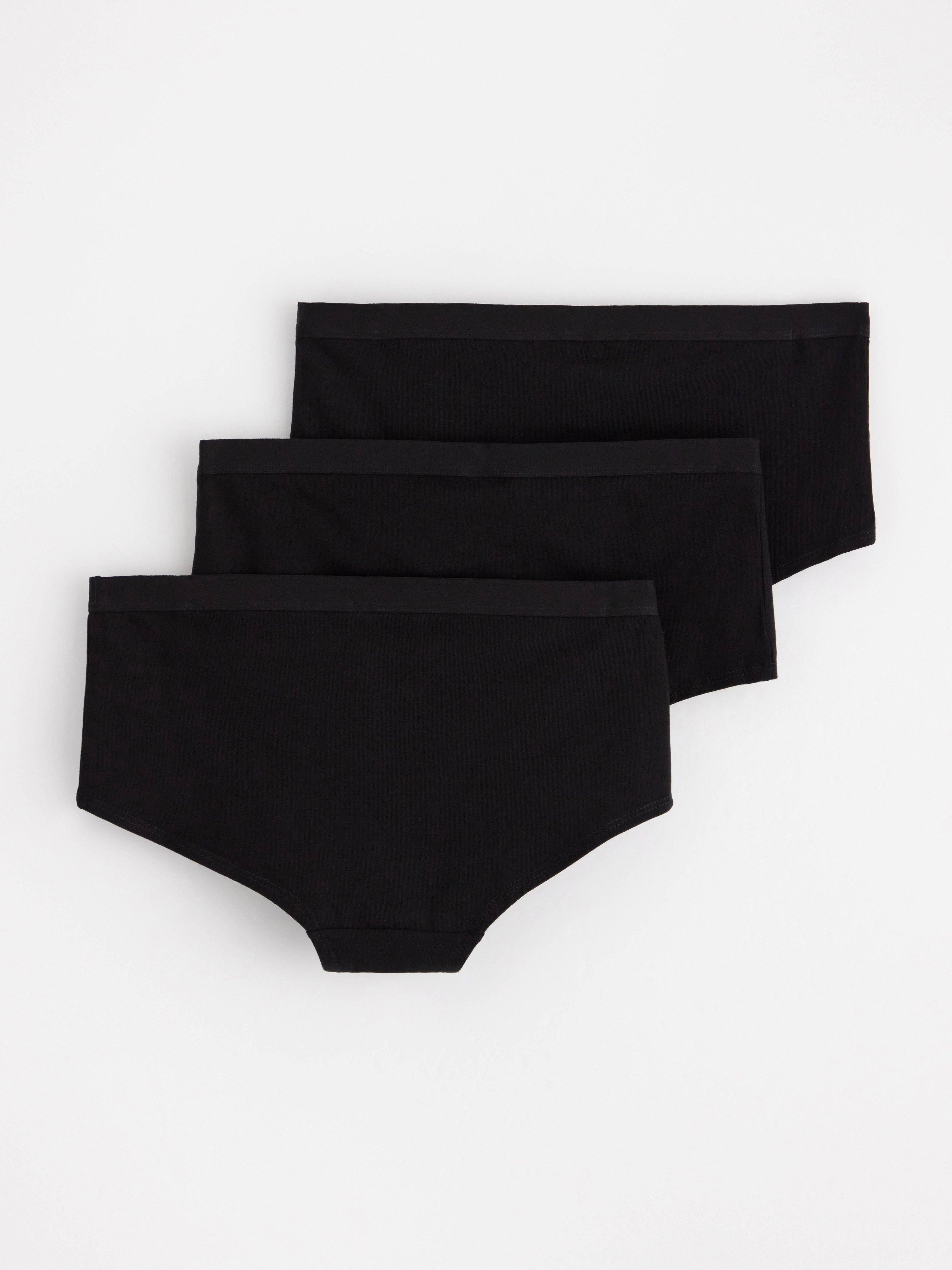 3-pack hipstertrosor Black