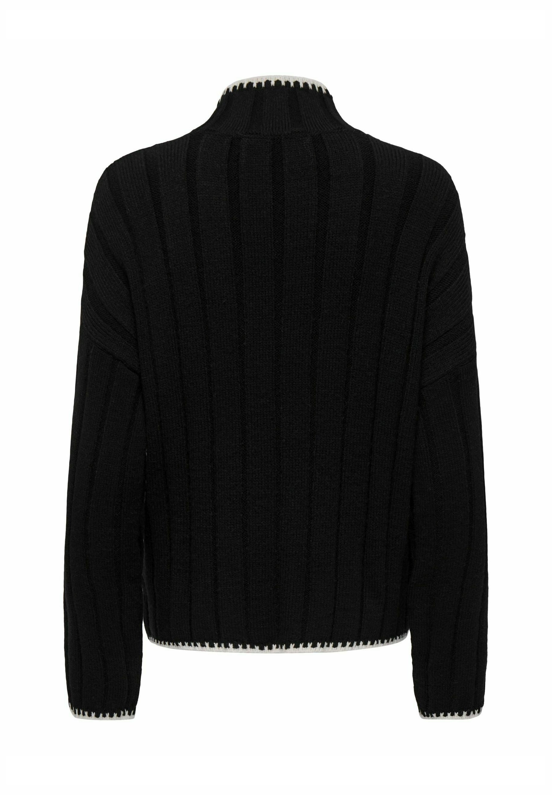NUR UMSTÄNDIGKEIT MCHICK STITCH HOCHAUSSEN - Pullover - schwarz