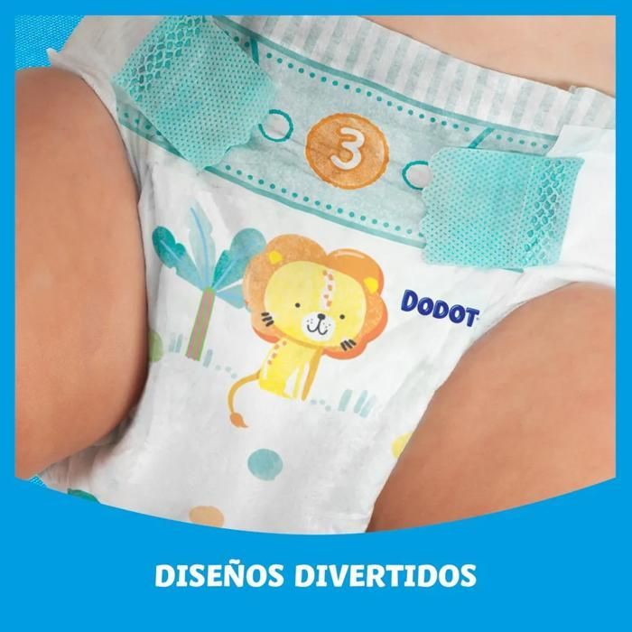 Diapers - Dodot - Baby Dry - Size 5 - 12 Hours of Dryness - Leak Barrier