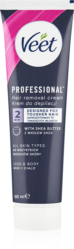 Veet Professional Creme Depilatório para Todos os Tipos de Pele