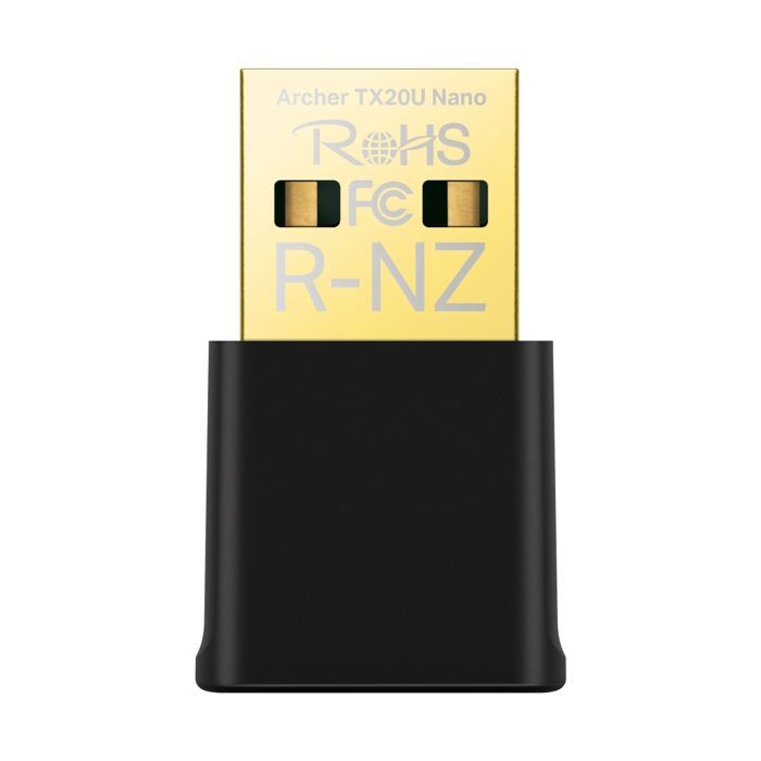 USB-adapter - TPLINK - AX1800 - WiFi 6 - WPA3 - Miniatuurontwerp