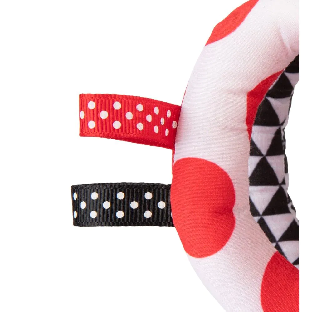 Canpol Babies Pluszowa piłka kontrastowa Sensory Toys