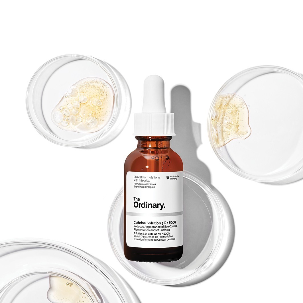 Obični serum za oči protiv prištića, otopina s 5% kofeina i EGCG-om – 30 ml
