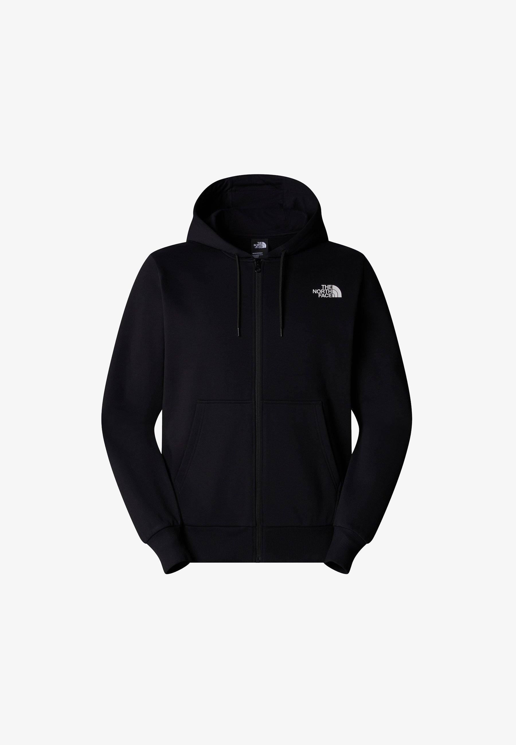 The North Face SIMPLE DOME FULL ZIP HOODIE - Sweatshirt met ritssluiting - tnf zwart