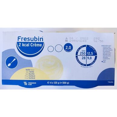 Fresubin 2 kcal Crema de vainilla 4 x 125 g