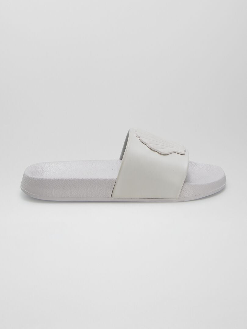 Strandslippers 'Seashell' - BEIGE