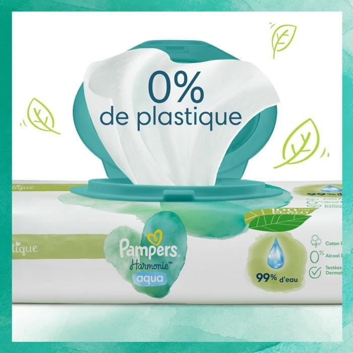 PAMPERS Harmonie Aqua - 144 salviettine