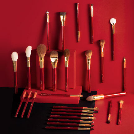 De nombreuses brosses haut de gamme