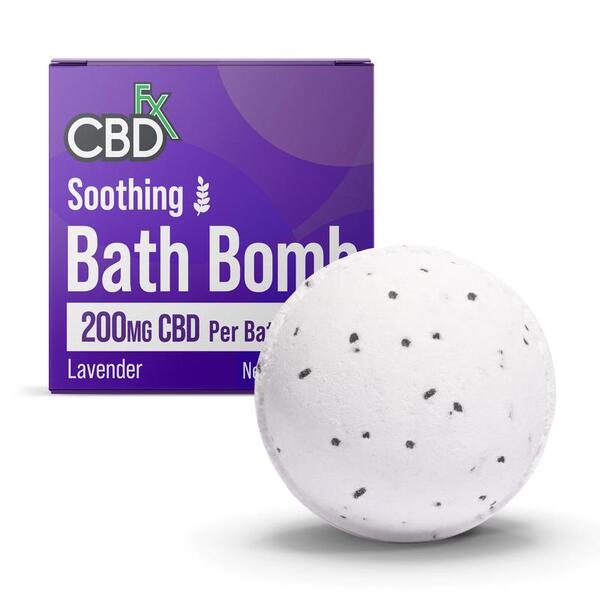 CBDfx Rauhoittava Kylpypommi - 200 mg CBD:tä | Terveys | Superdrug