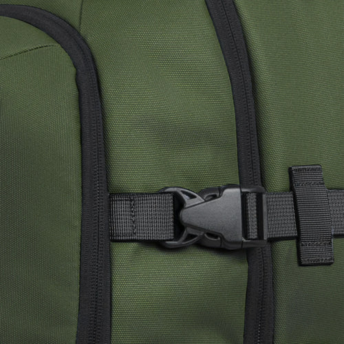 Cabaia Medium Coromandel-koffert med myke sider og to hjul, khaki