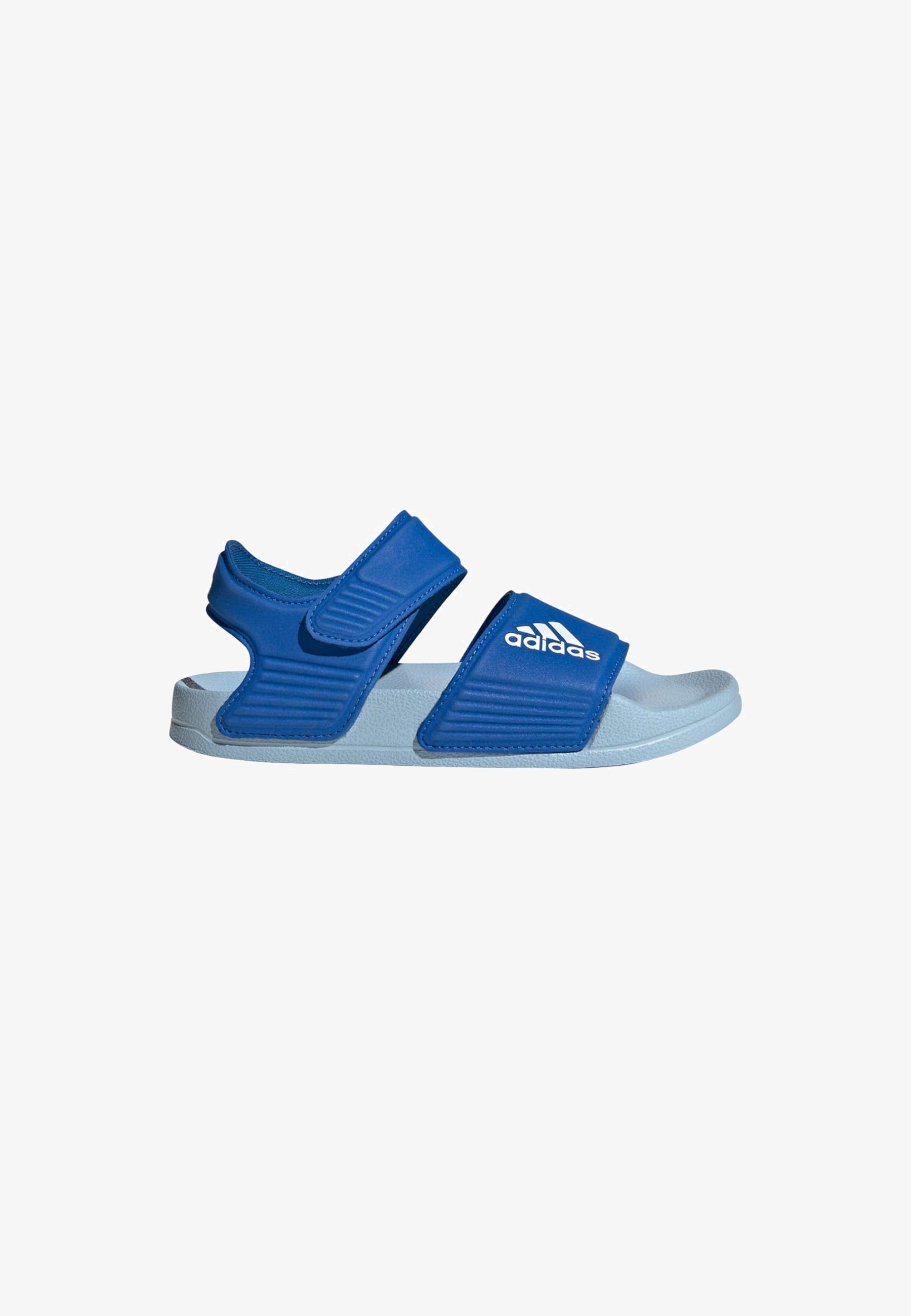 adidas Performance ADILETTE - Wandersandalen - leuchtendes Königsblau, Weiß, klarer Himmel