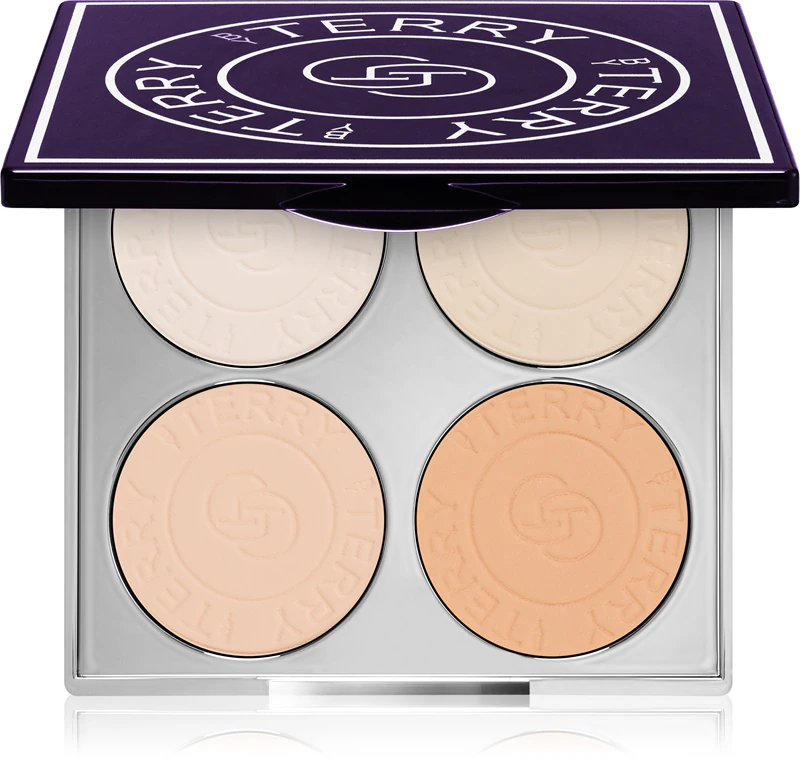 Paleta de pó facial By Terry Hyaluronic Hydra-Powder Palette com ácido hialurônico.