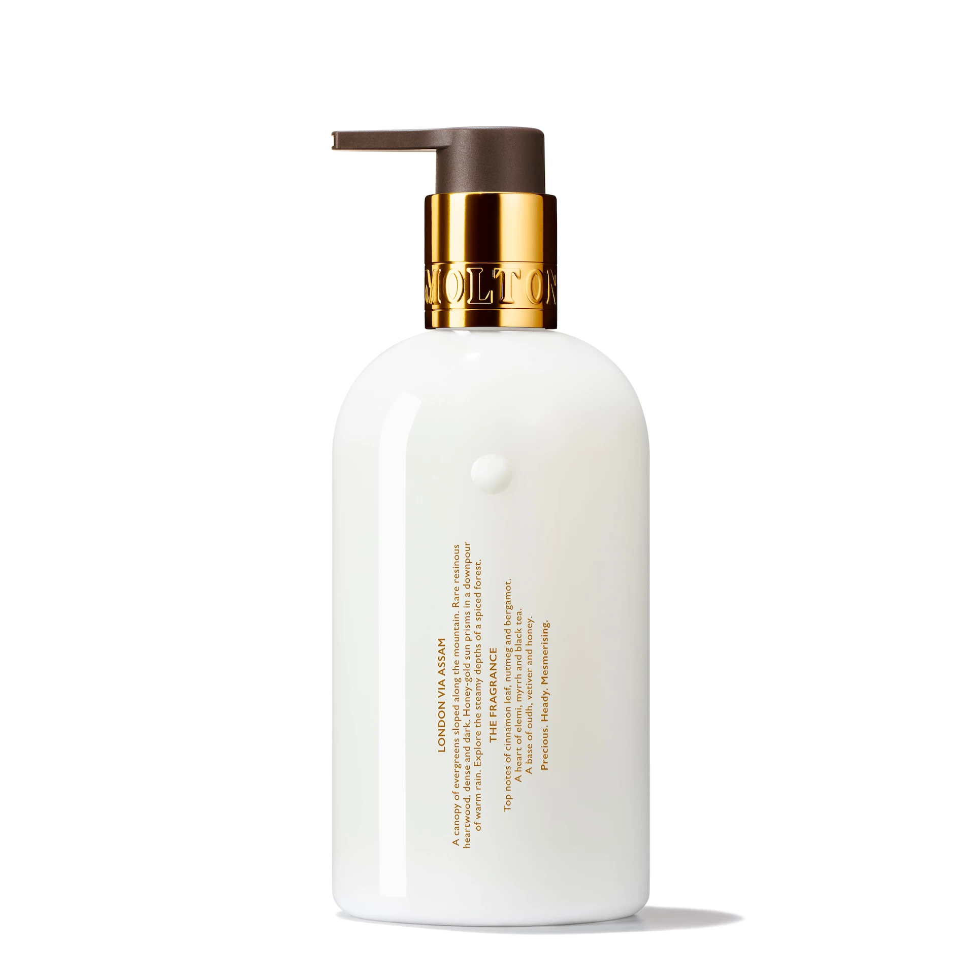 Loțiune de mâini hipnotizantă cu Oudh Accord și Aur 300 ml - Molton Brown