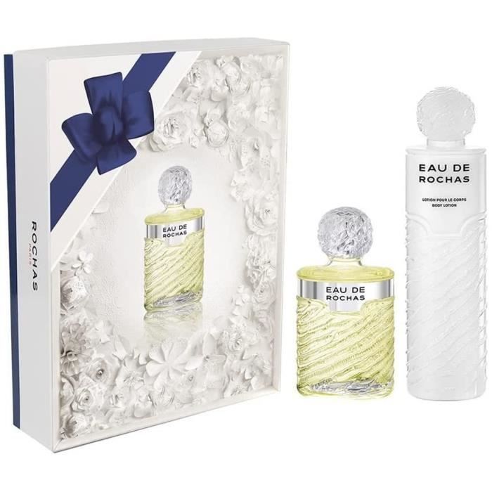Coffret 2 Produits Eau De Rochas Eau De Toilette 220ml - Body Lotion 500ml A274