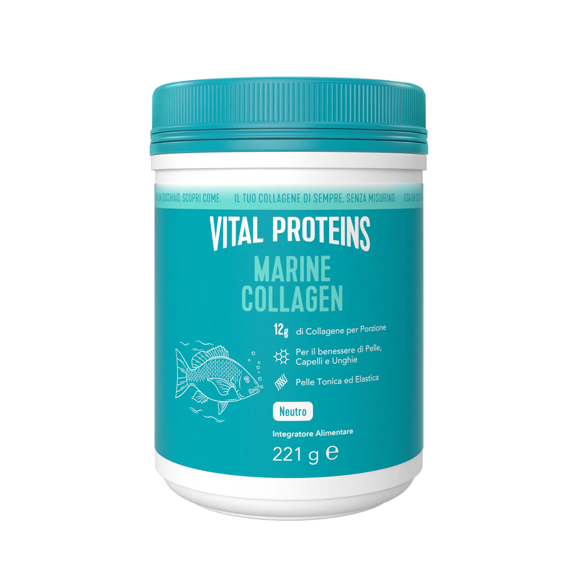 Integratori Alimentari Marine Collagen - Integratore Corpo e Detox, Integratore Unghie e Capelli, Integratore Viso