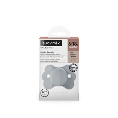 Suavinex Selection Wonder Butterfly SX-Pro 6-18M Premium čiulptukas 6-18M 1 vnt. 1 vnt.