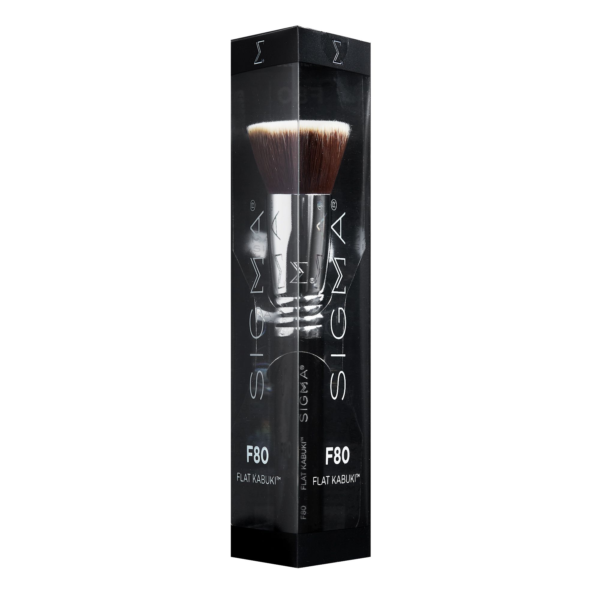 F80 Ravna Kabuki četkica Četkice za šminkanje za podlogu, lice i šminku