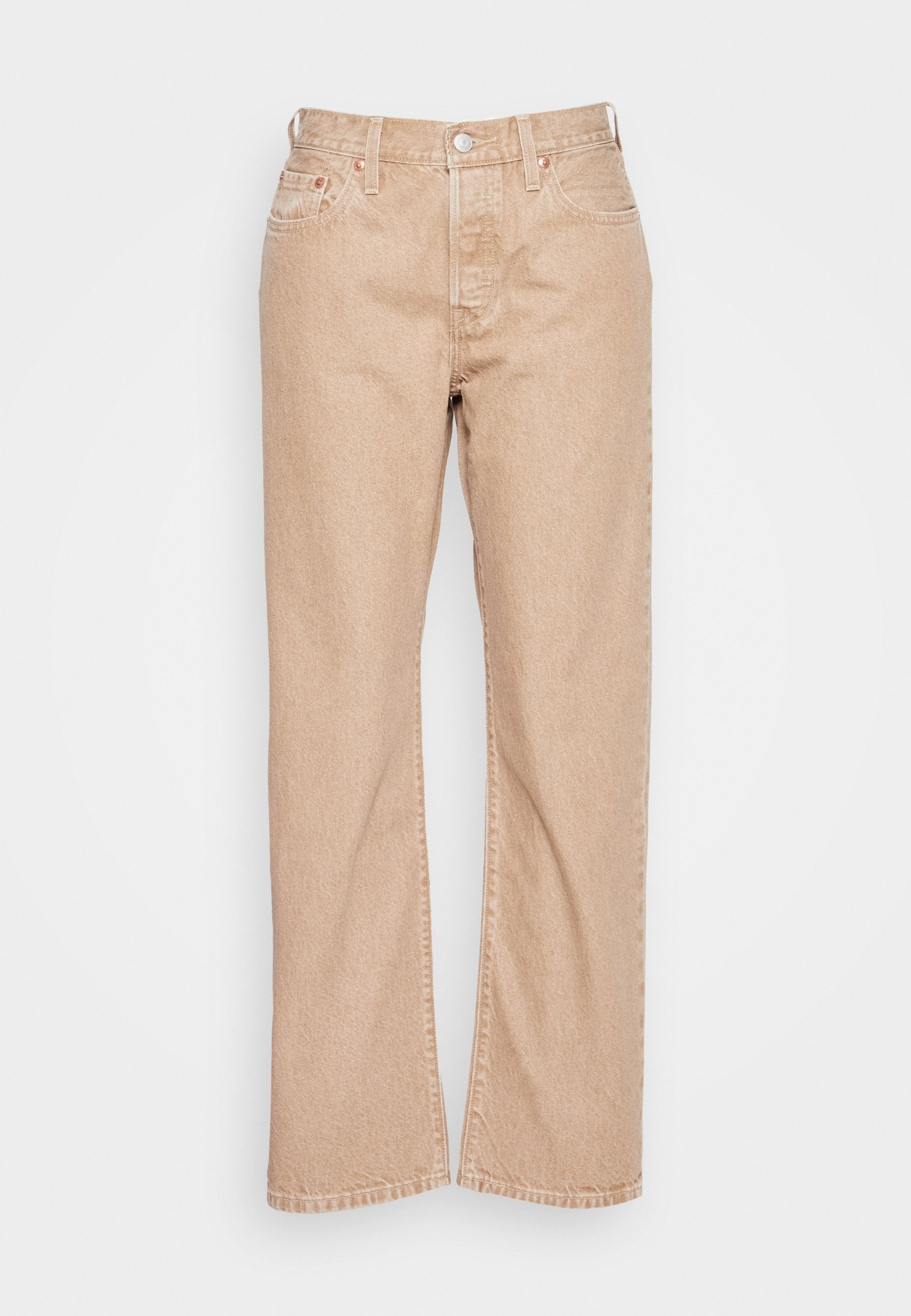 Levi's® jeans met rechte pijpen - bruin