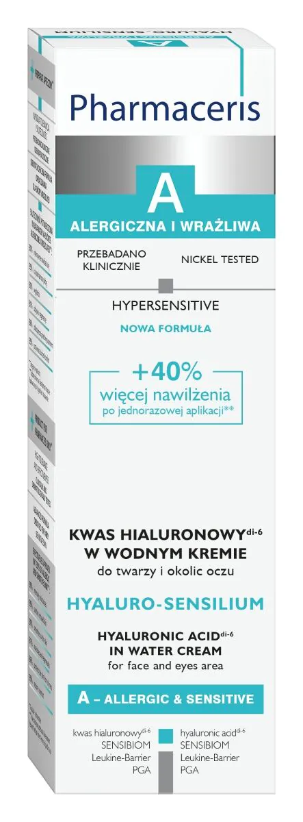 Pharmaceris A Hyaluro-Sensilium Kwas hialuronowy w wodnym kremie do twarzy