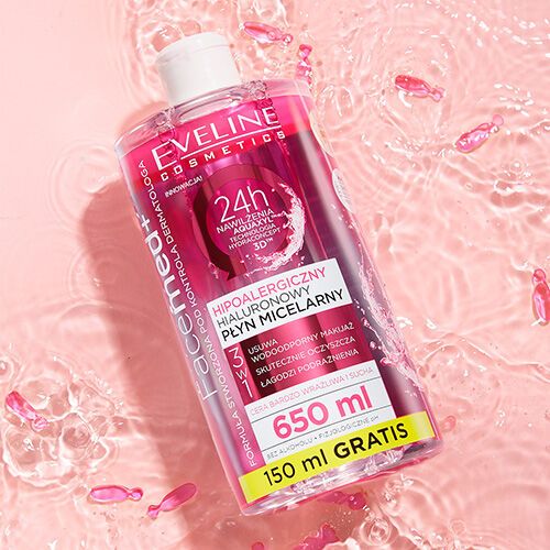 Eveline micellar facial fluid 650ml