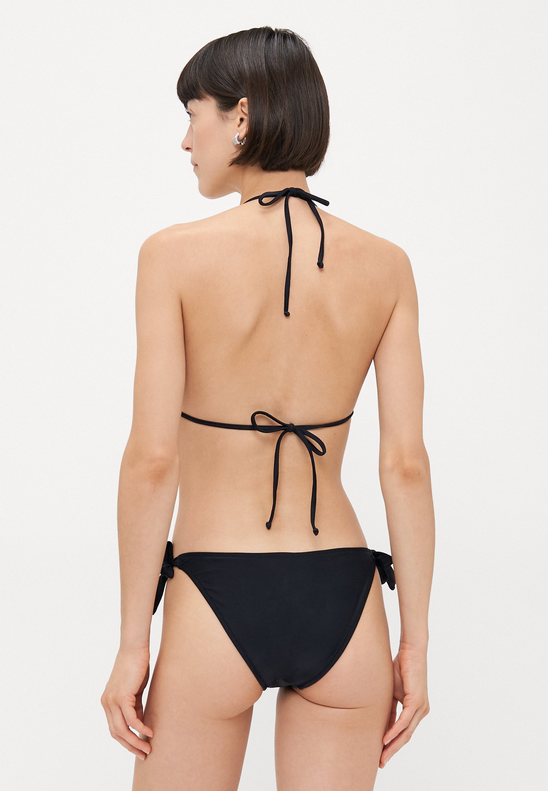 Haut de bikini MOSCHINO SWIM TRIANGLE - noir