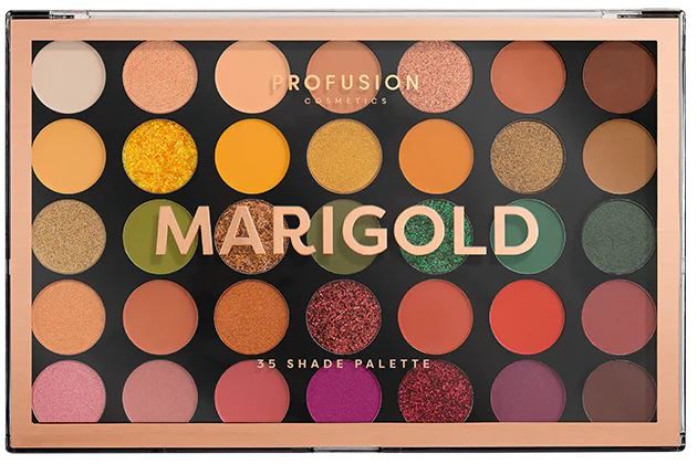 Paleta sjenila Marigold 35 nijansi Palete sjenila i šminka